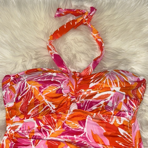 Lauren Ralph Lauren Cutout One Piece Swimsuit - Picture 2 of 7